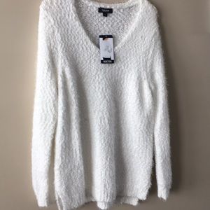 Kenneth Cole soft white sweater